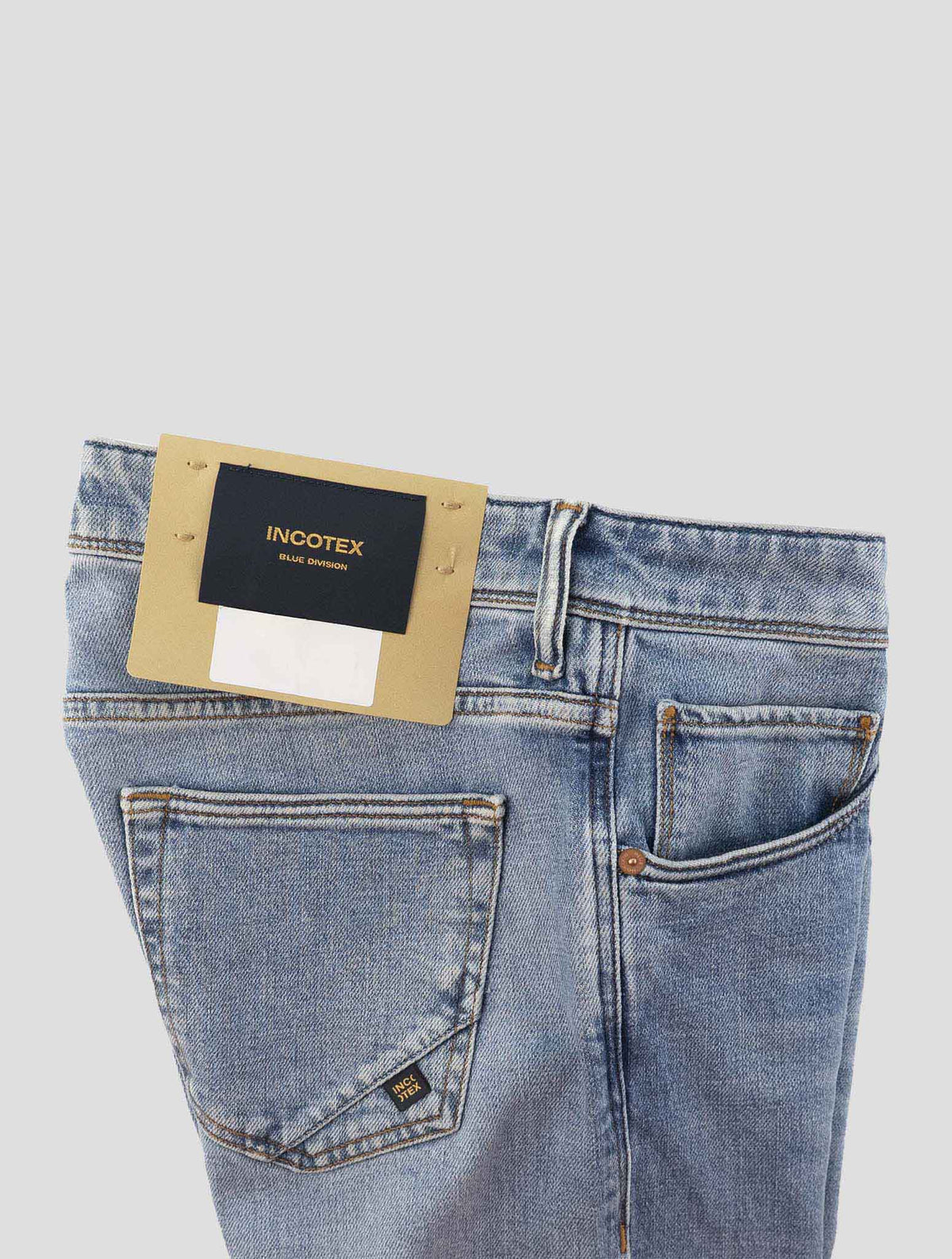 Incotex Blue Cotton Ea Jeans 3