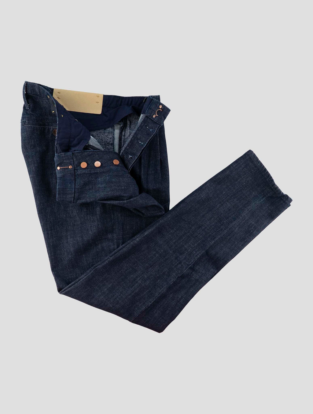 Incotex Dark Blue Cotton Ea Jeans 2
