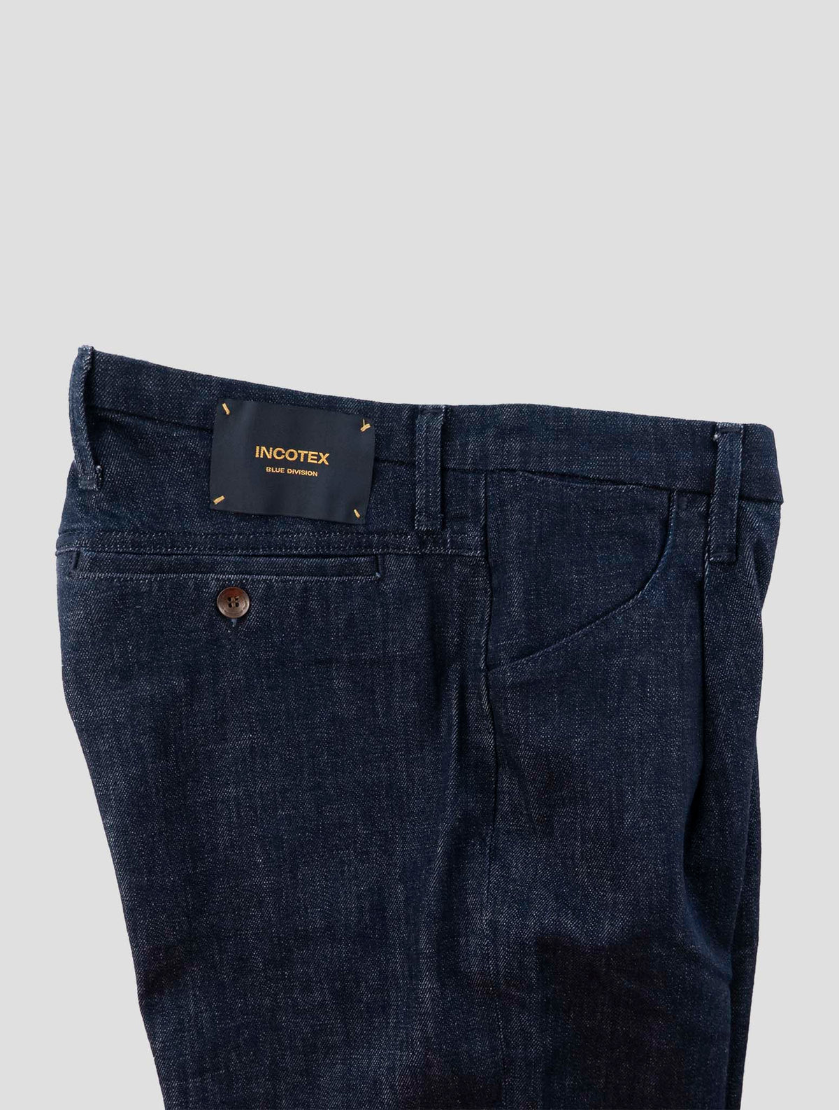 Incotex Dark Blue Cotton Ea Jeans 3
