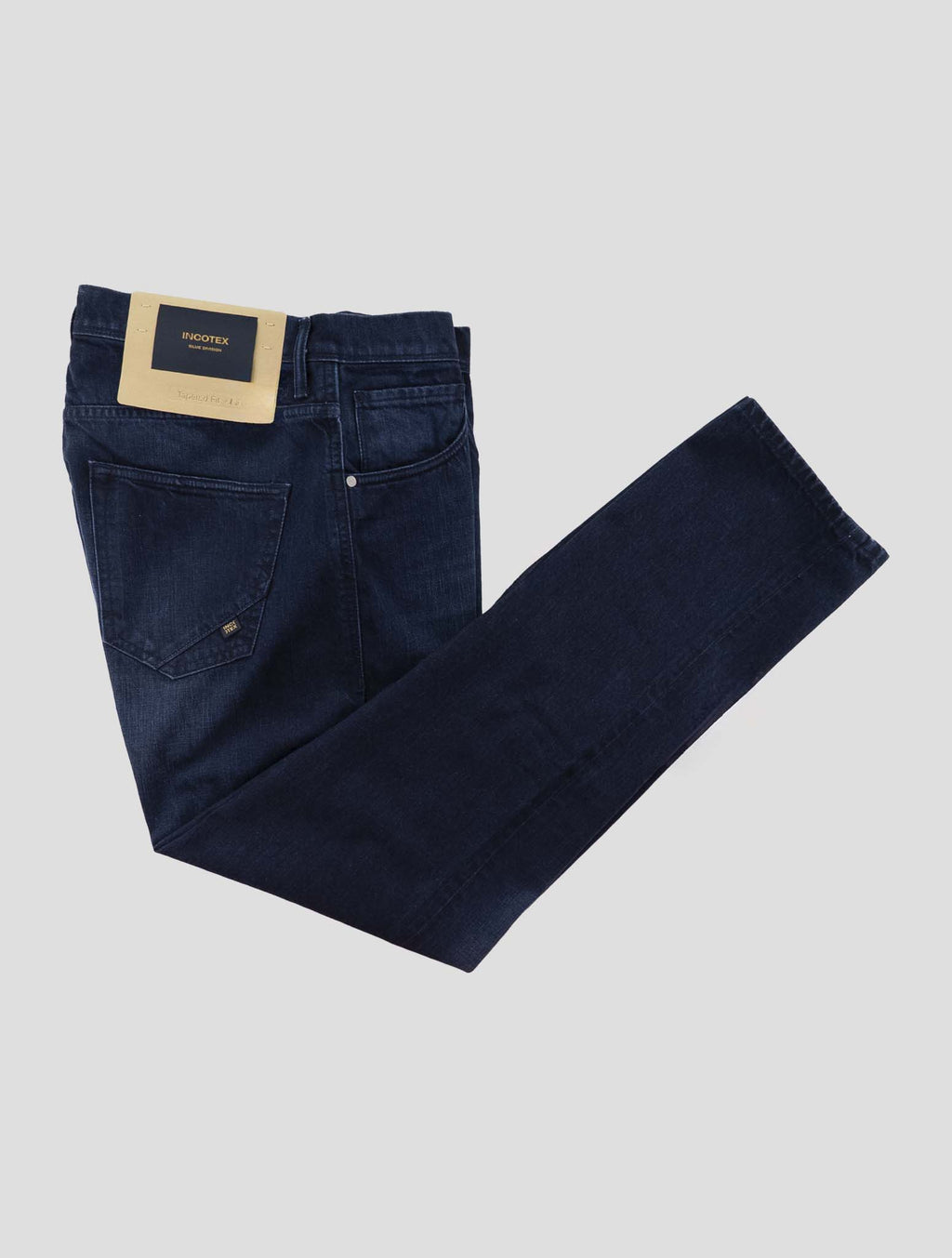 Incotex Blue Cotton Jeans 1