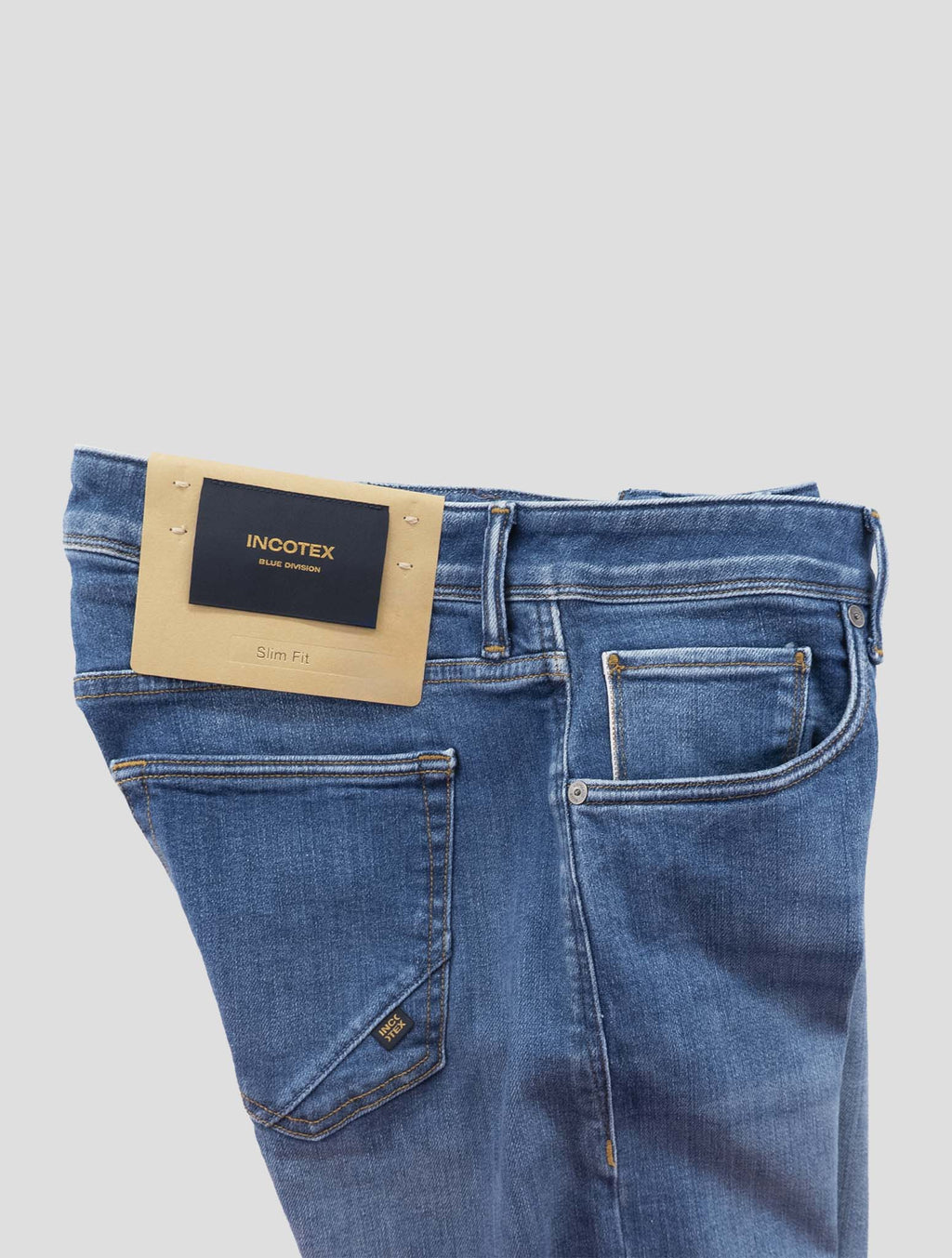 Incotex Blue Cotton Els Ea Jeans 3