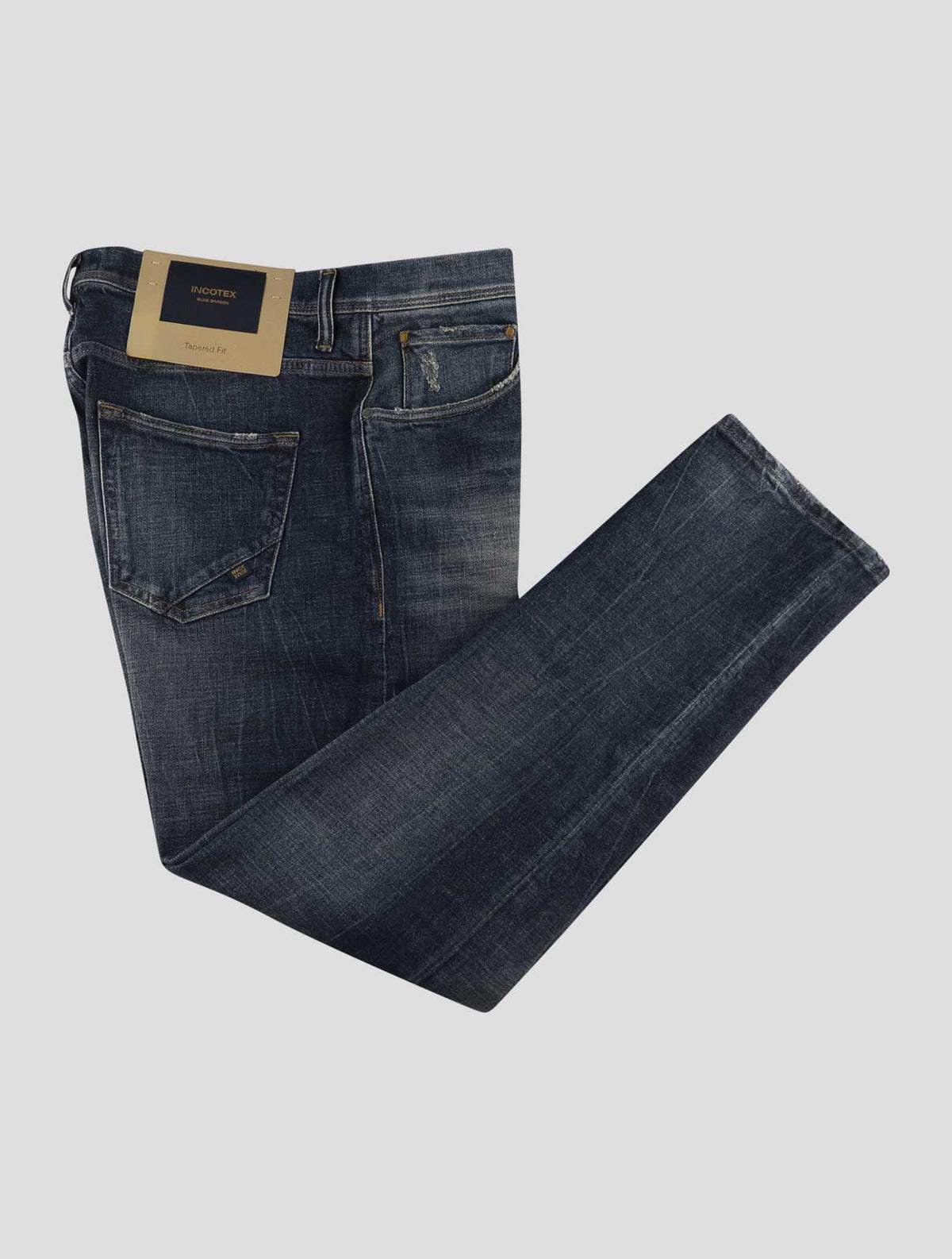 Incotex Blue Cotton Ea Jeans 1