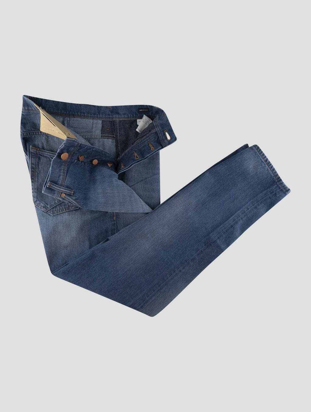 Incotex Blue Cotton Jeans 2