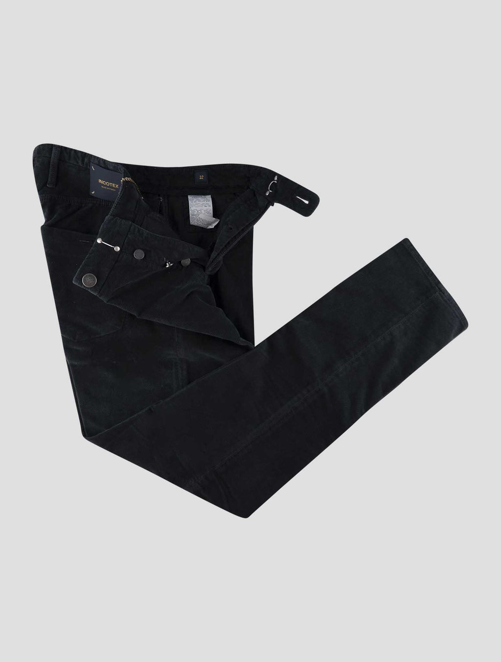Incotex Black Cotton Ea Jeans 2