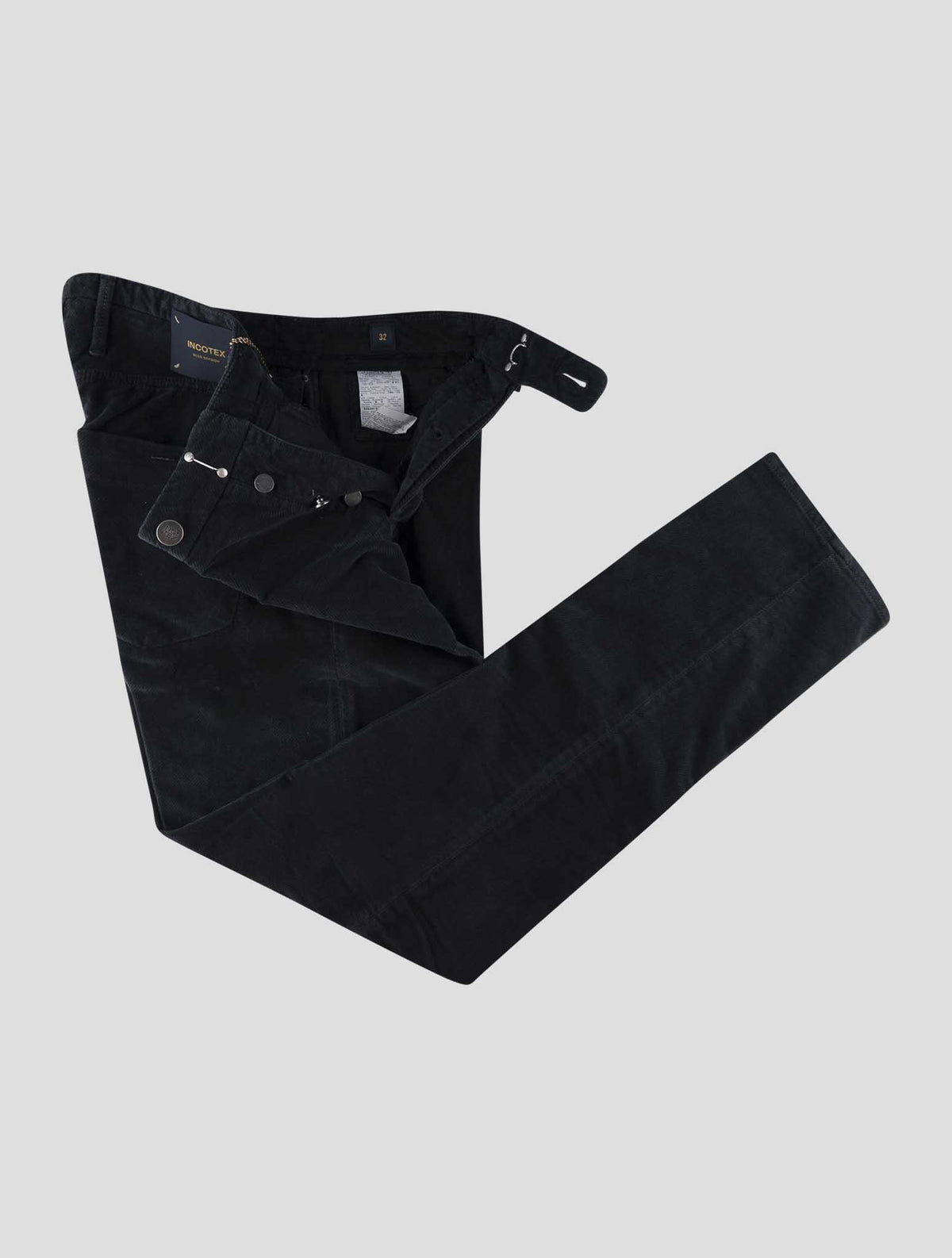 Incotex Black Cotton Ea Jeans 2