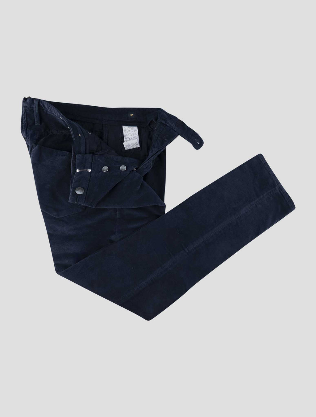Incotex Blue Navy Cotton Ea Jeans 2