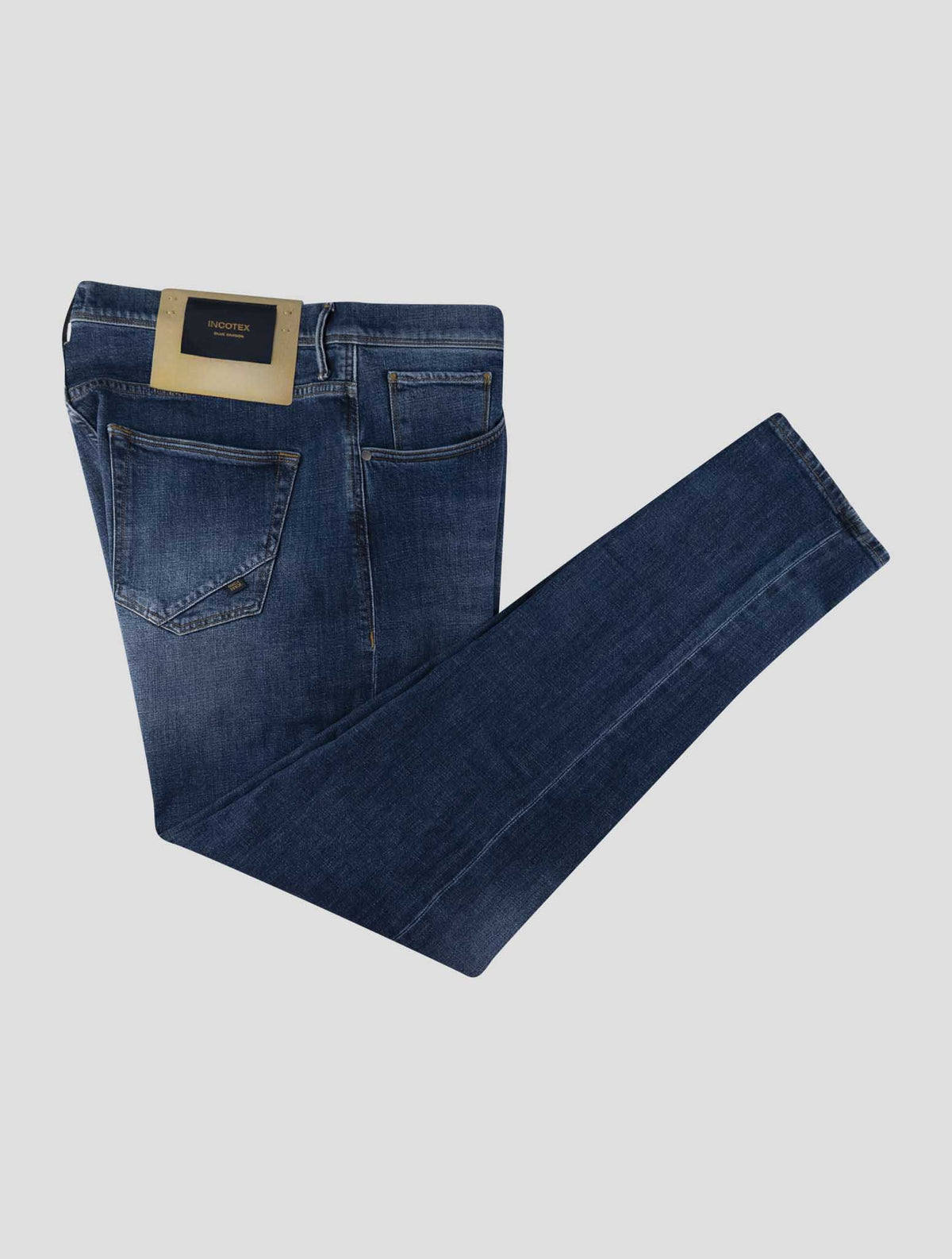 Incotex Blue Cotton Ea Jeans 1