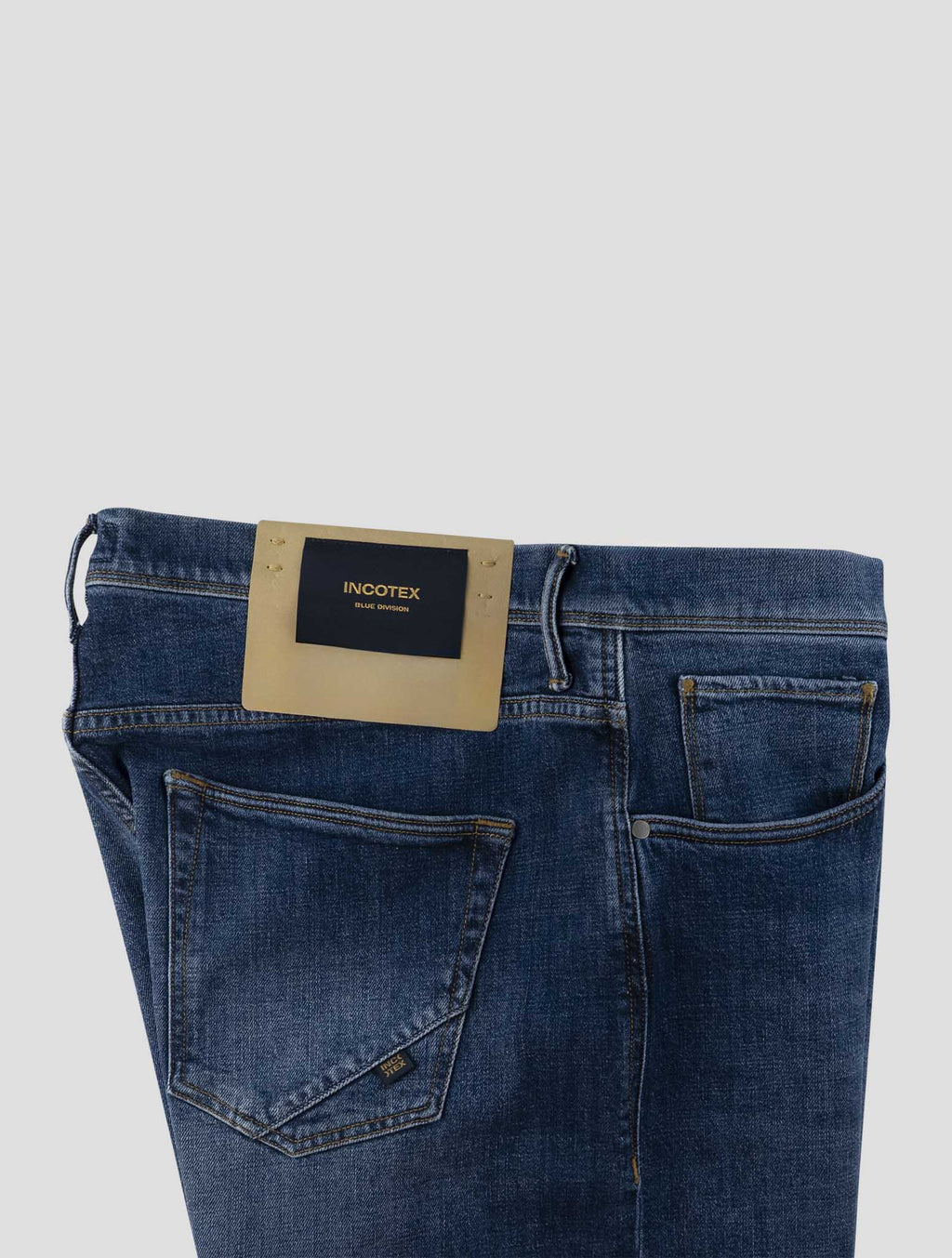 Incotex Blue Cotton Ea Jeans 3