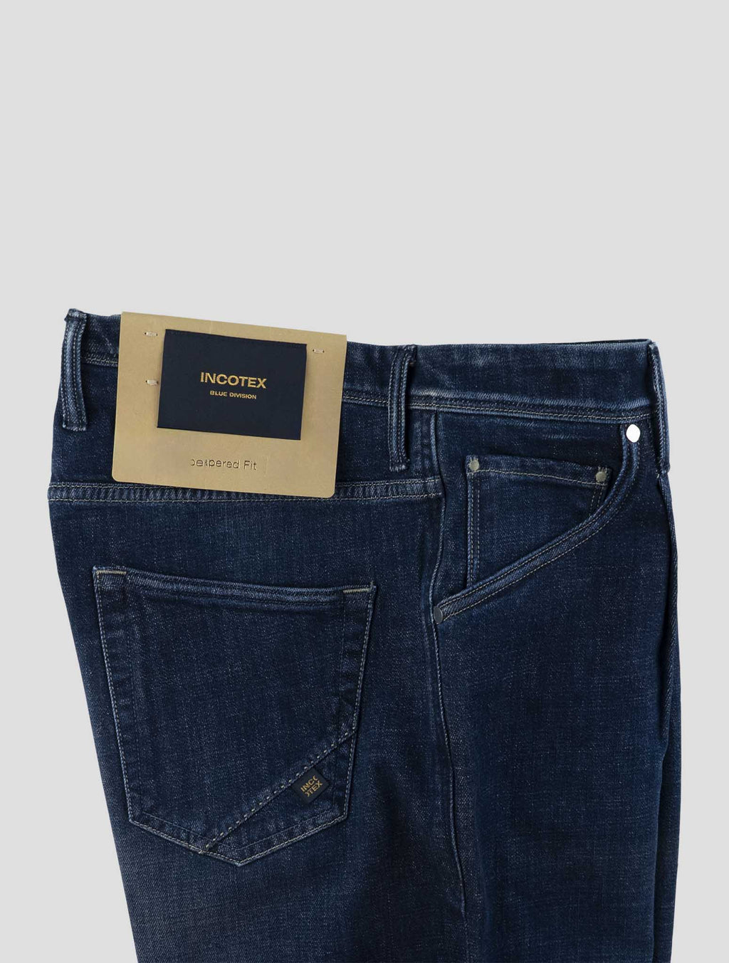 Incotex Blue Cotton Ea Jeans 3