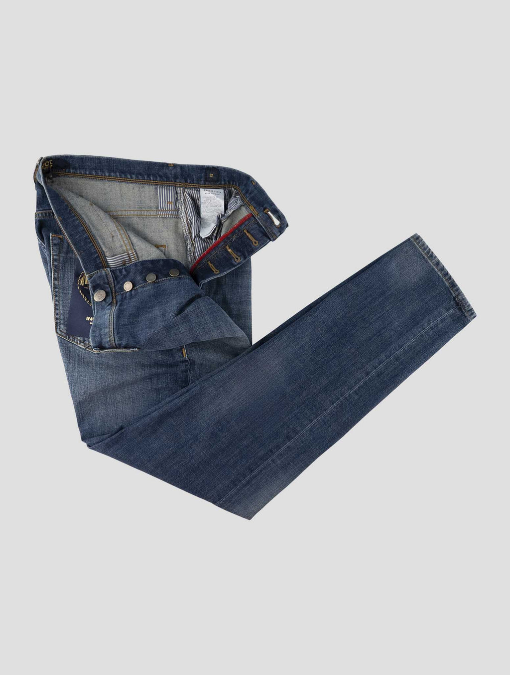 Incotex Blue Cotton Ea Jeans 2