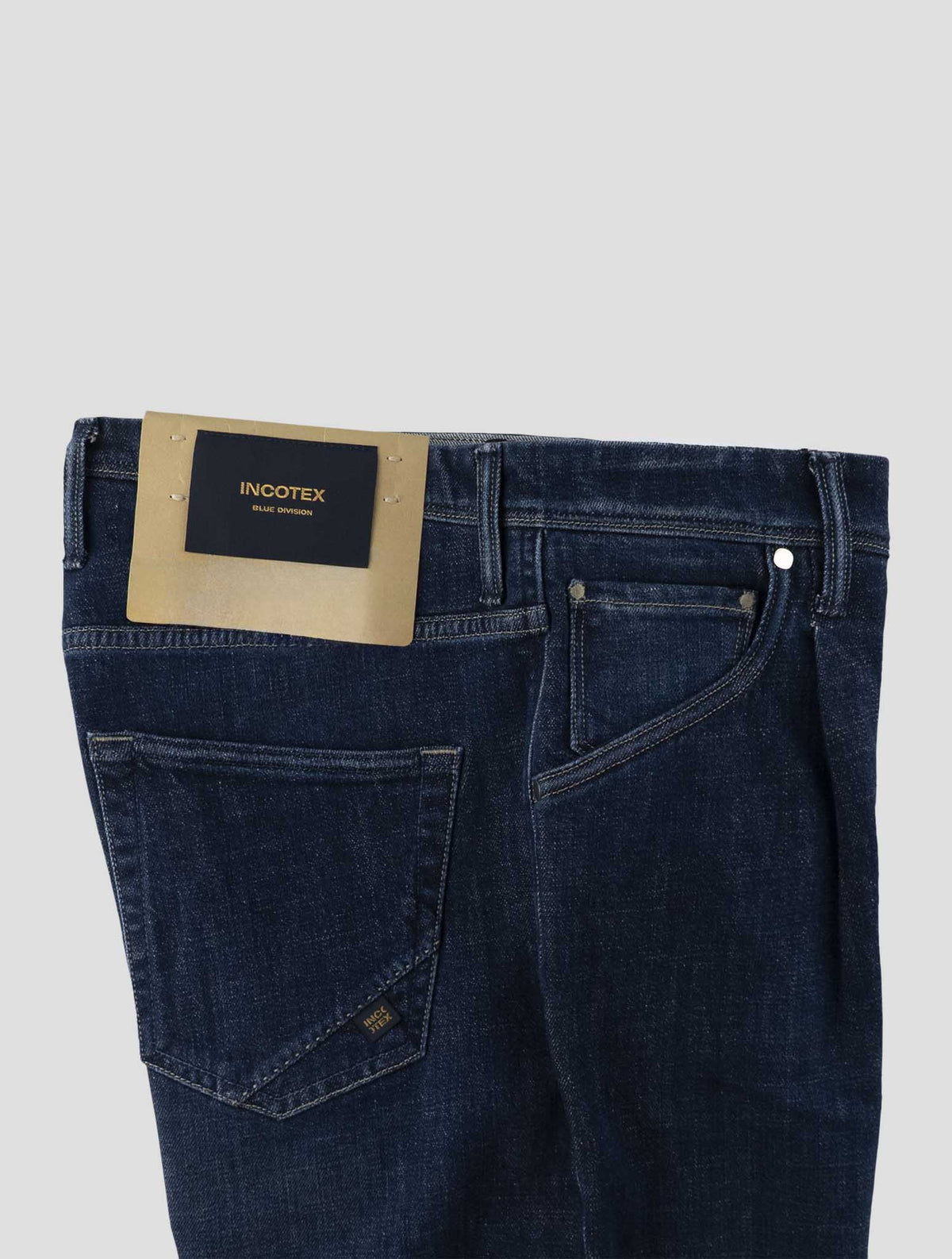 Incotex Blue Cotton Ea Jeans 3