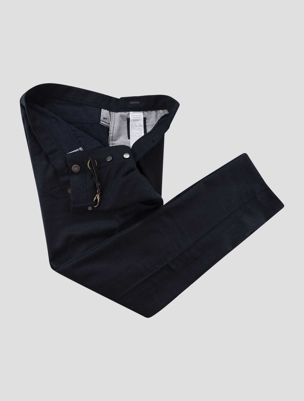 Incotex Blue Virgin Wool Jeans 2