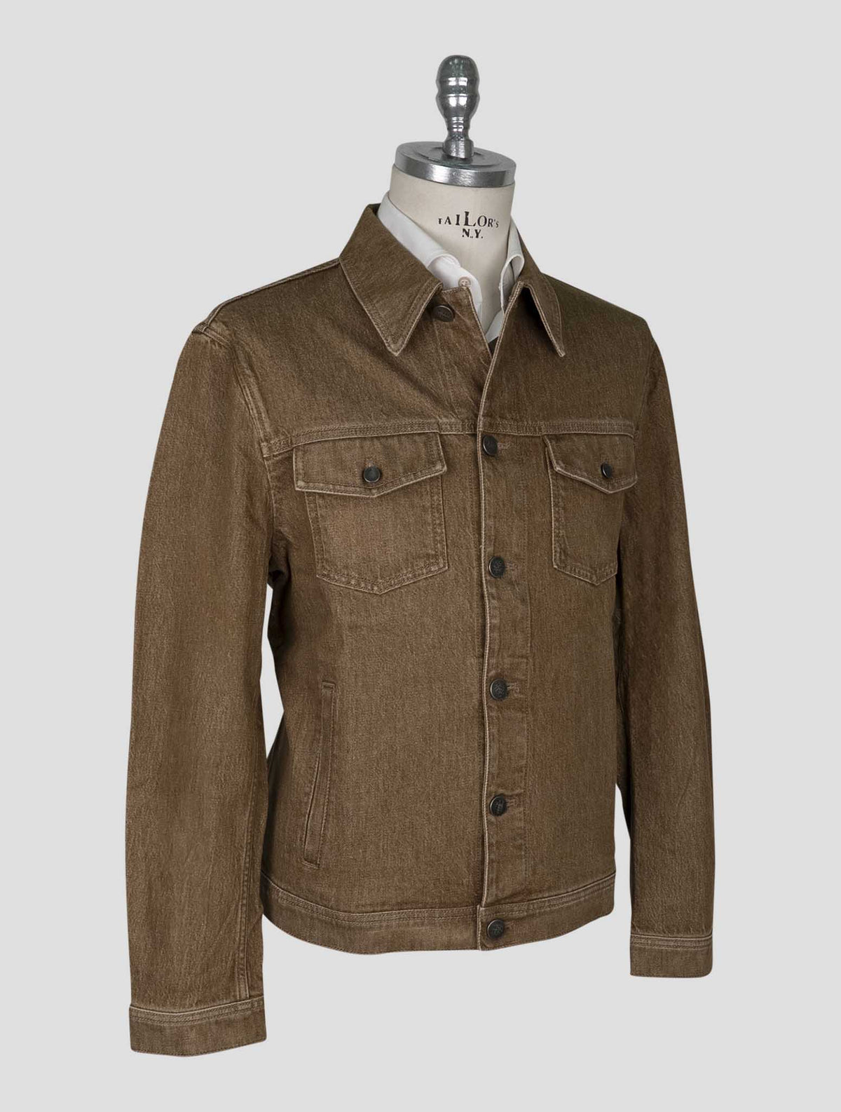 Incotex  Brown Cotton Ea Overshirt 2