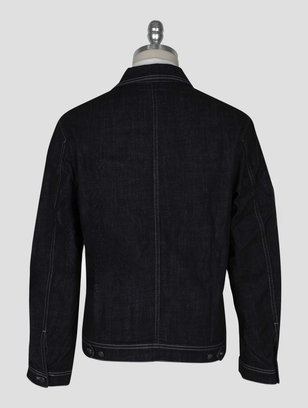 Incotex  Blue Cotton Ea Overshirt 3