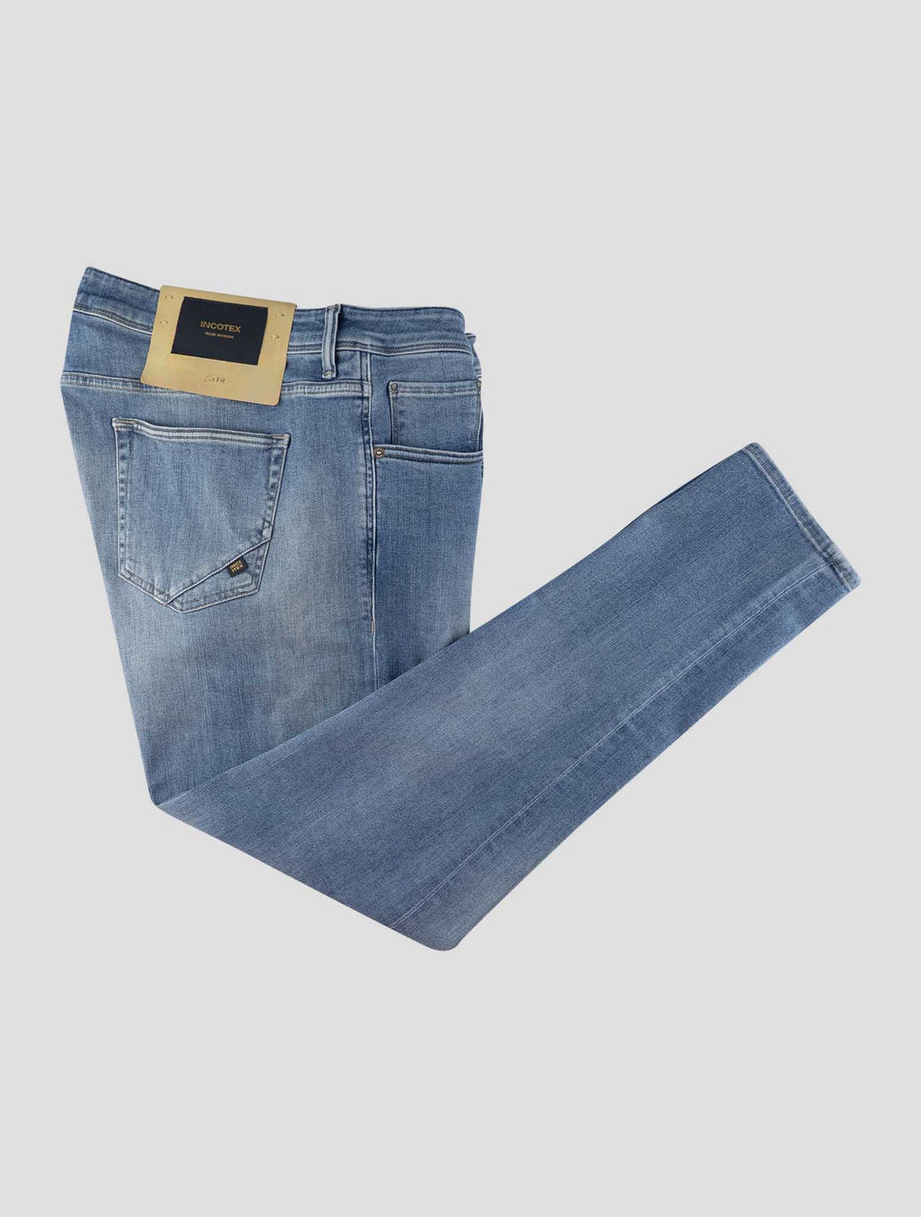Incotex Blue Cotton Ea Jeans 1