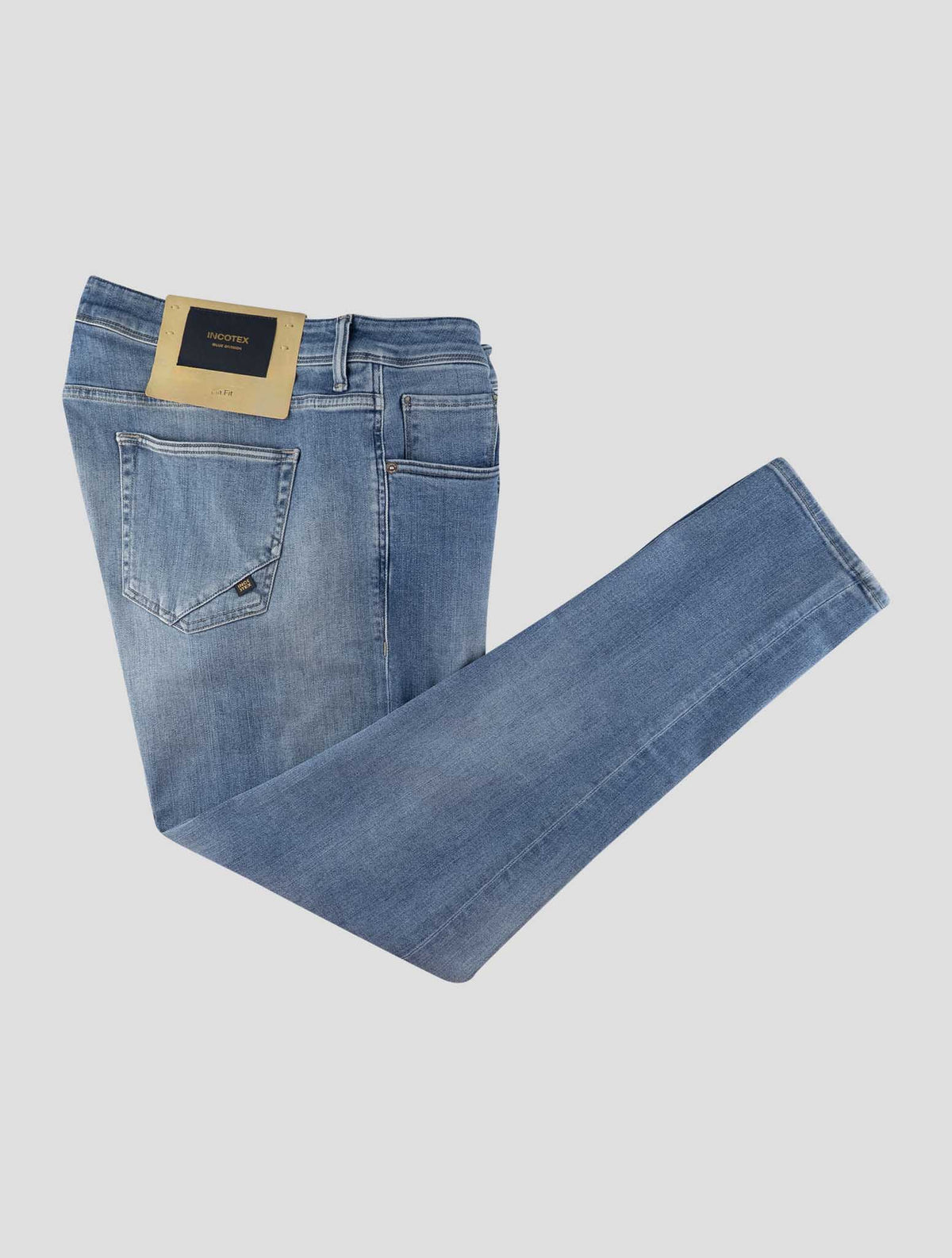 Incotex Blue Cotton Ea Jeans 1