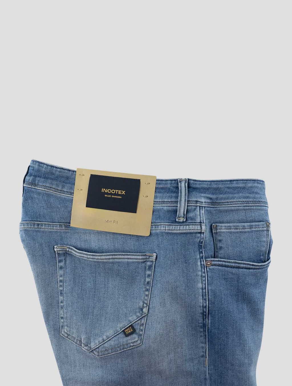 Incotex Blue Cotton Ea Jeans 3