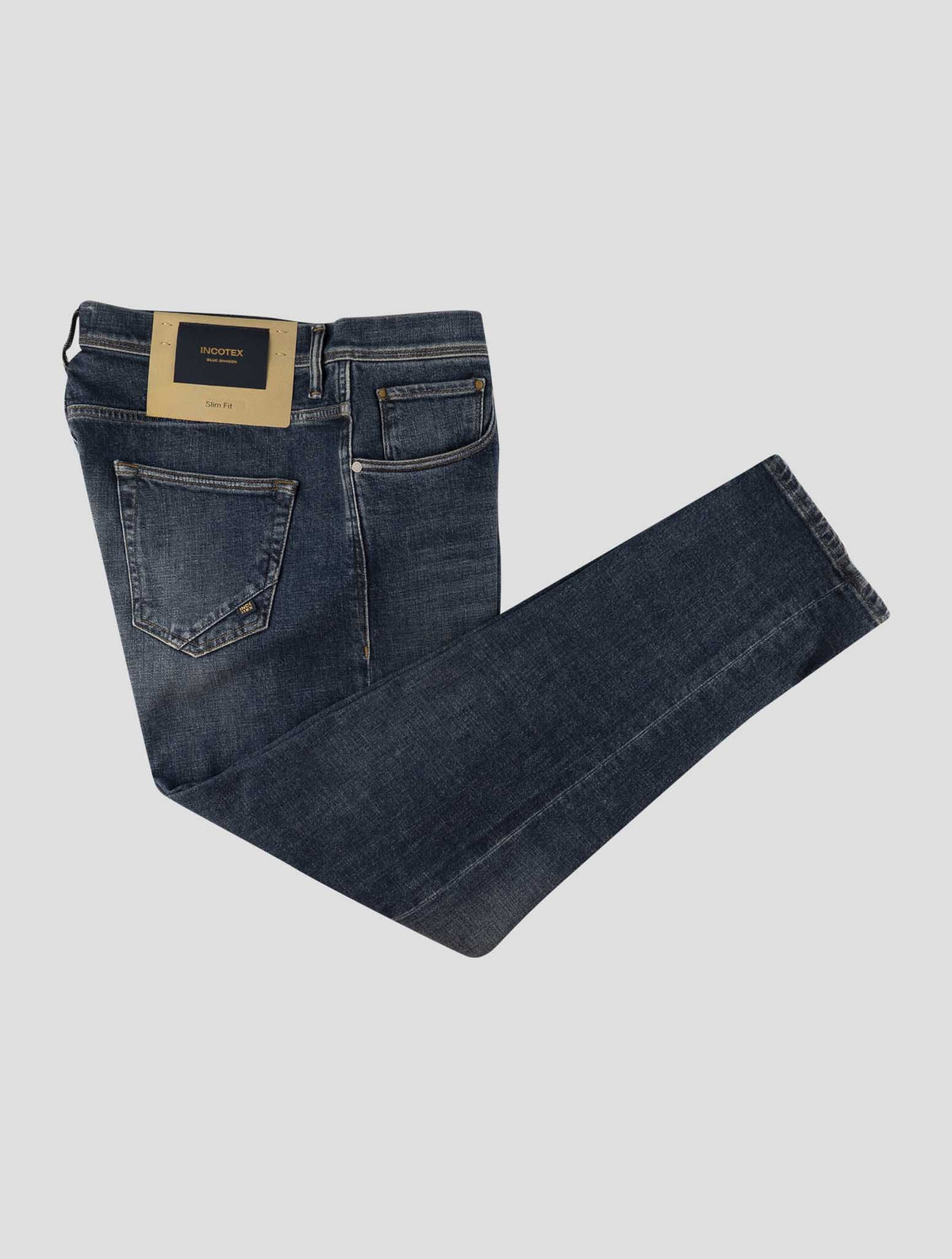 Incotex Blue Cotton Ea Jeans 1