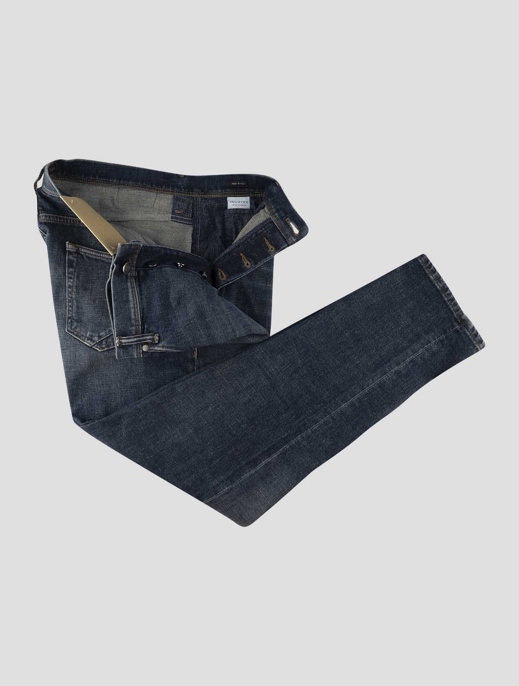 Incotex Blue Cotton Ea Jeans 2