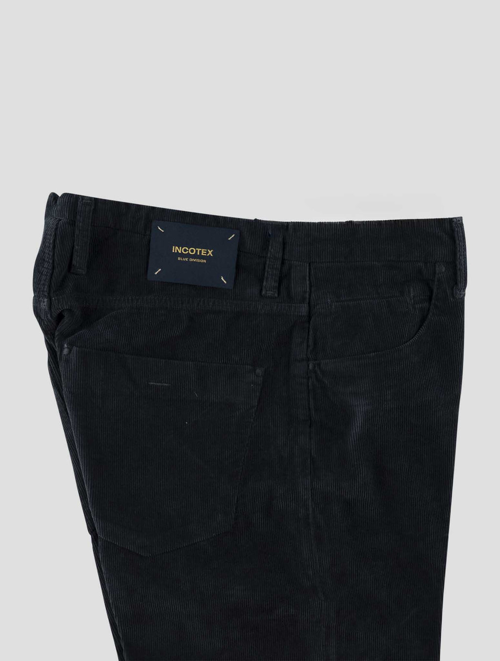 Incotex Blue Cotton Ea Velvet Jeans 3