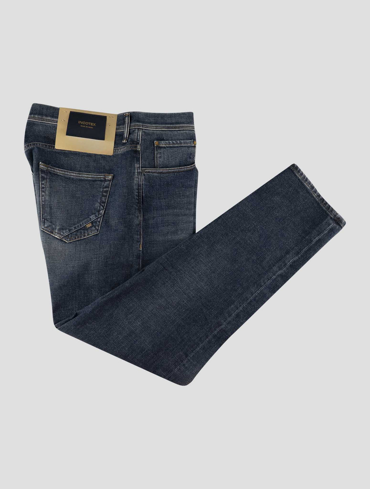 Incotex Blue Cotton Ea Jeans 1
