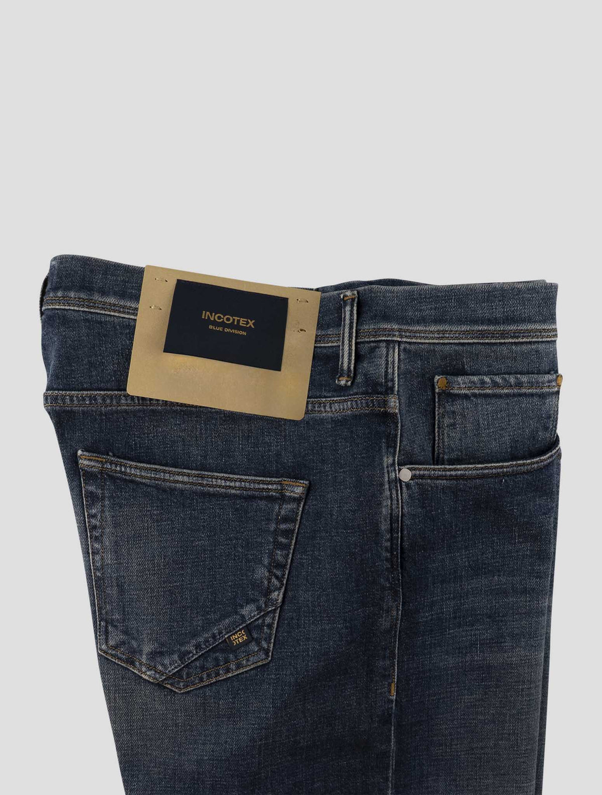 Incotex Blue Cotton Ea Jeans 3