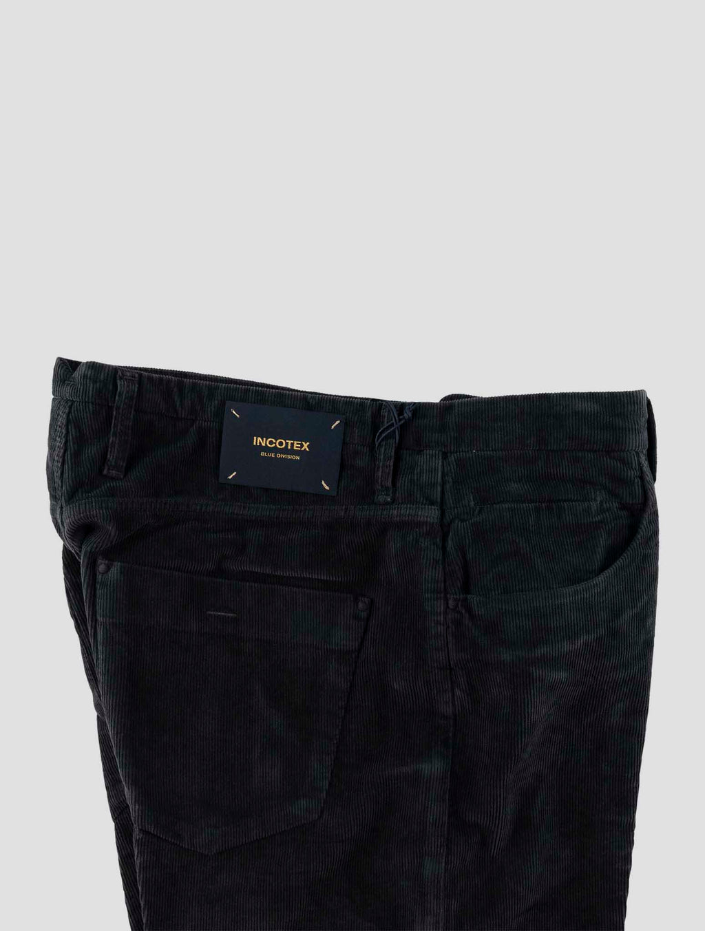 Incotex Blue Cotton Ea Velvet Jeans 3