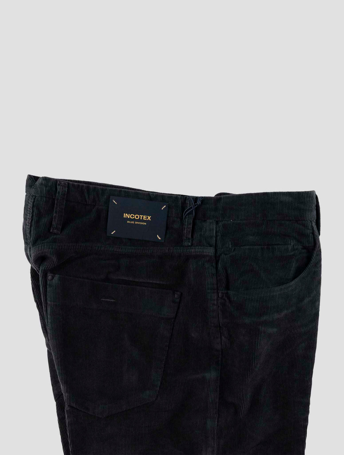 Incotex Blue Cotton Ea Velvet Jeans 3