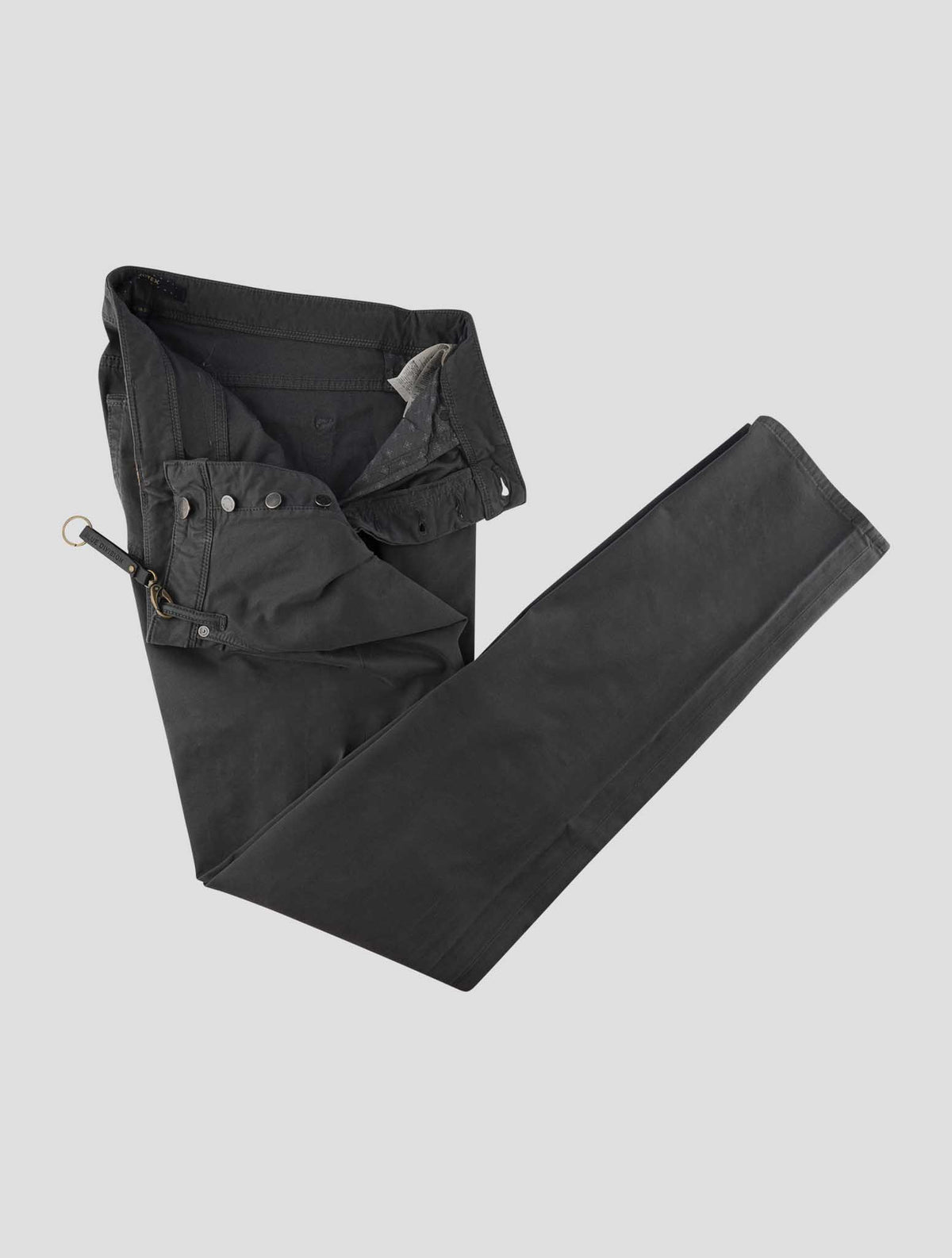 Incotex Gray Modal Cotton Ea Jeans 2
