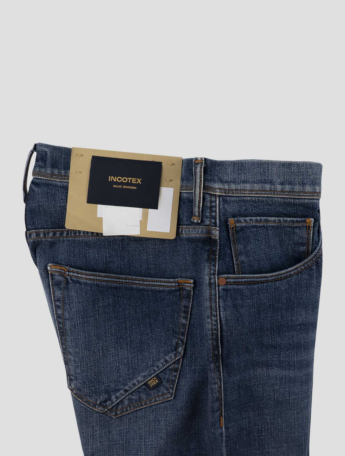 Incotex Blue Cotton Ea Jeans 3