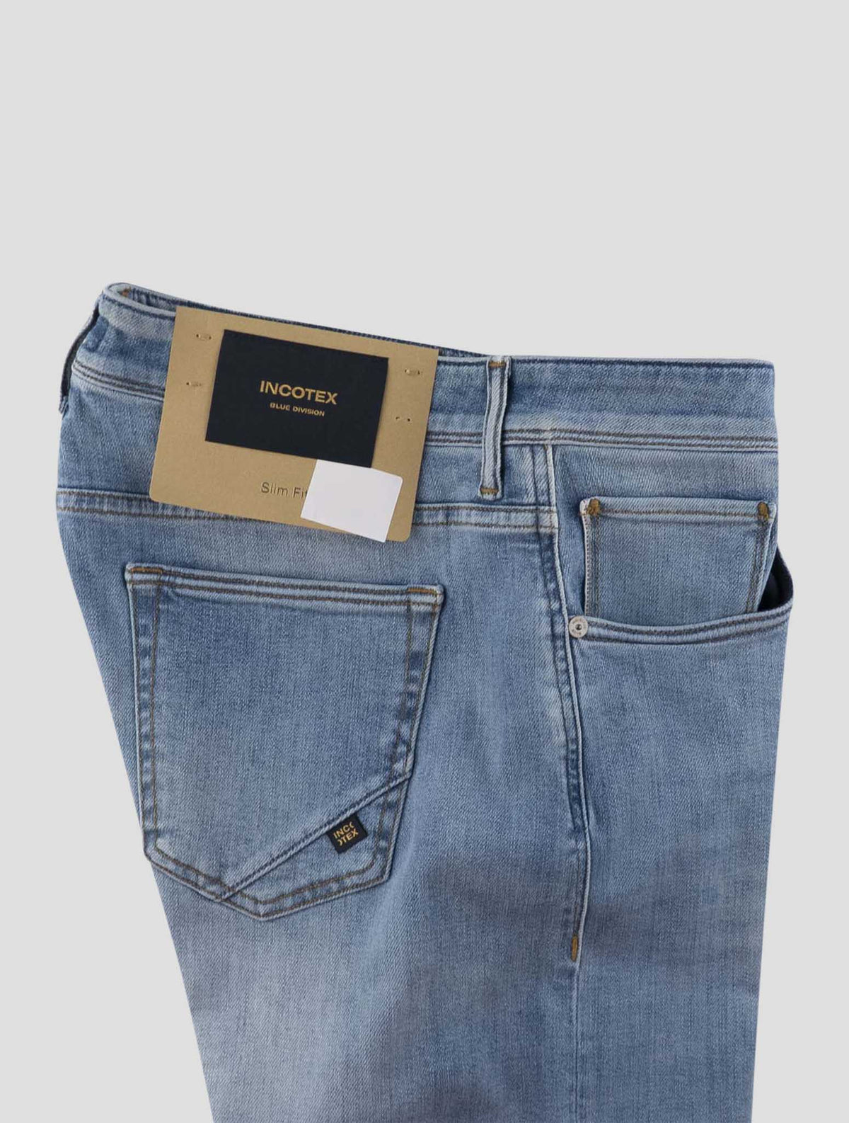 Incotex Blue Cotton Ea Jeans 3