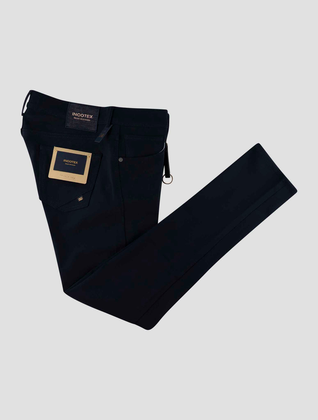 Incotex Blue Nylon Ea Jeans 1
