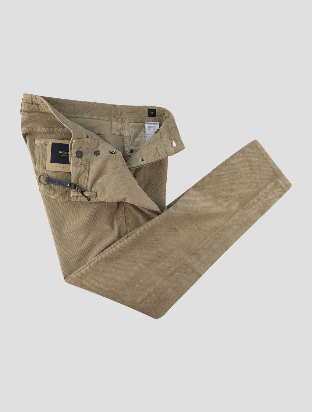 Incotex Beige Cotton Ea Jeans 2
