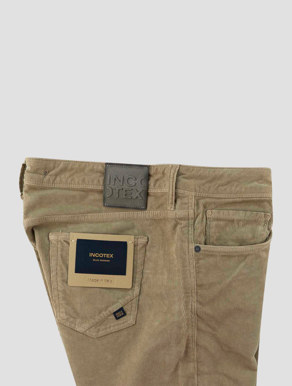 Incotex Beige Cotton Ea Jeans 3