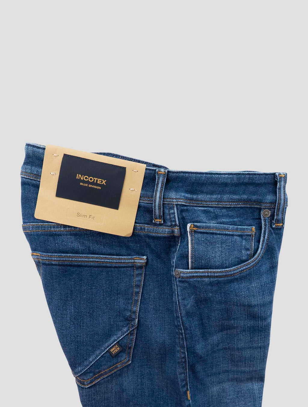 Incotex Blue Cotton Els Ea Jeans 3