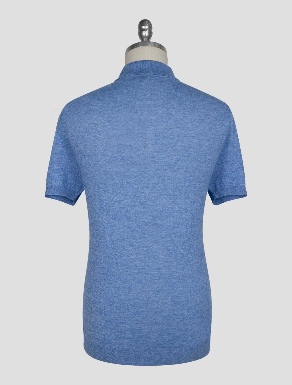 Kiton Light Blue Cotton Polo 3