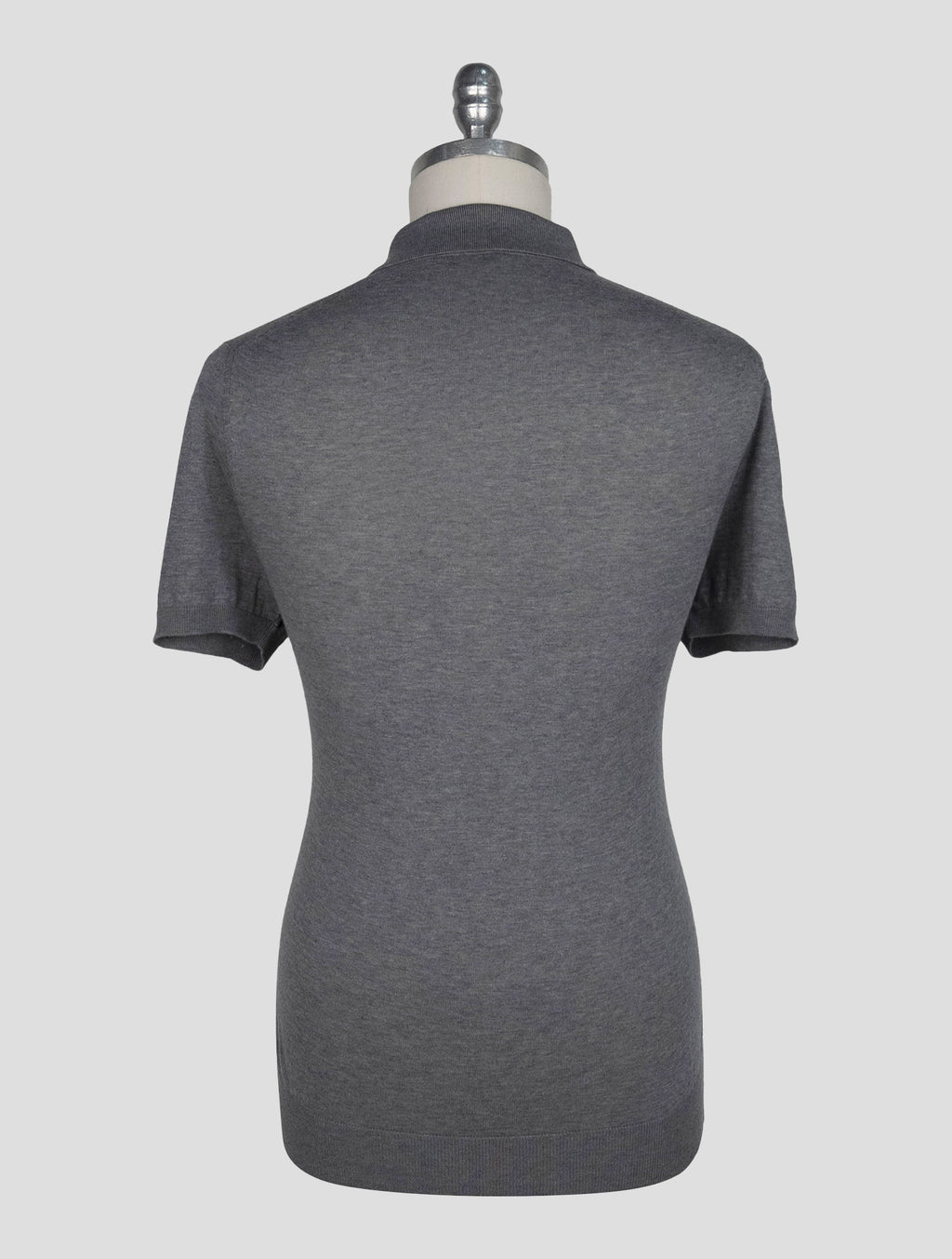 Kiton Gray Cotton Polo 3