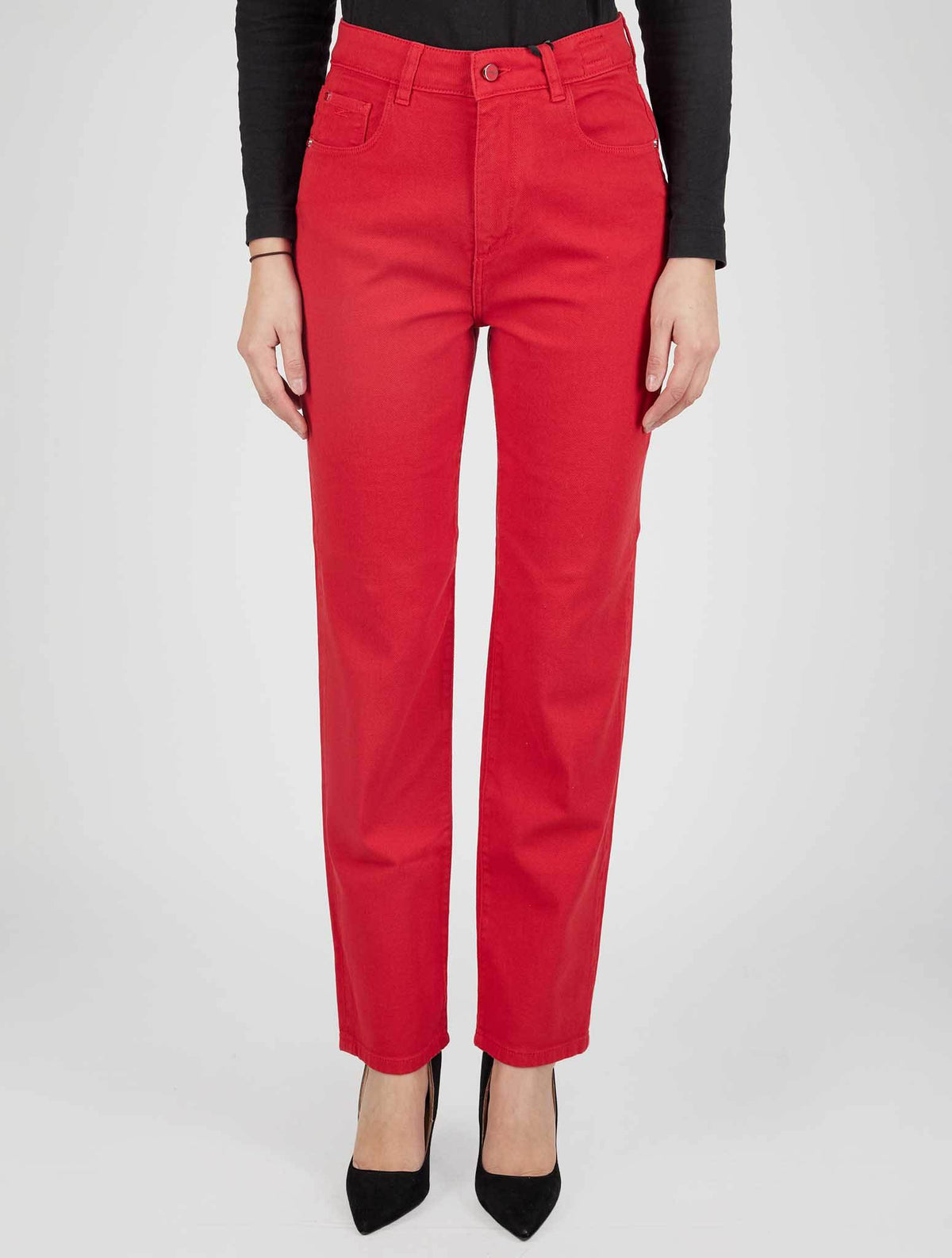Kiton Icon Red Cotton Ea Jeans 4
