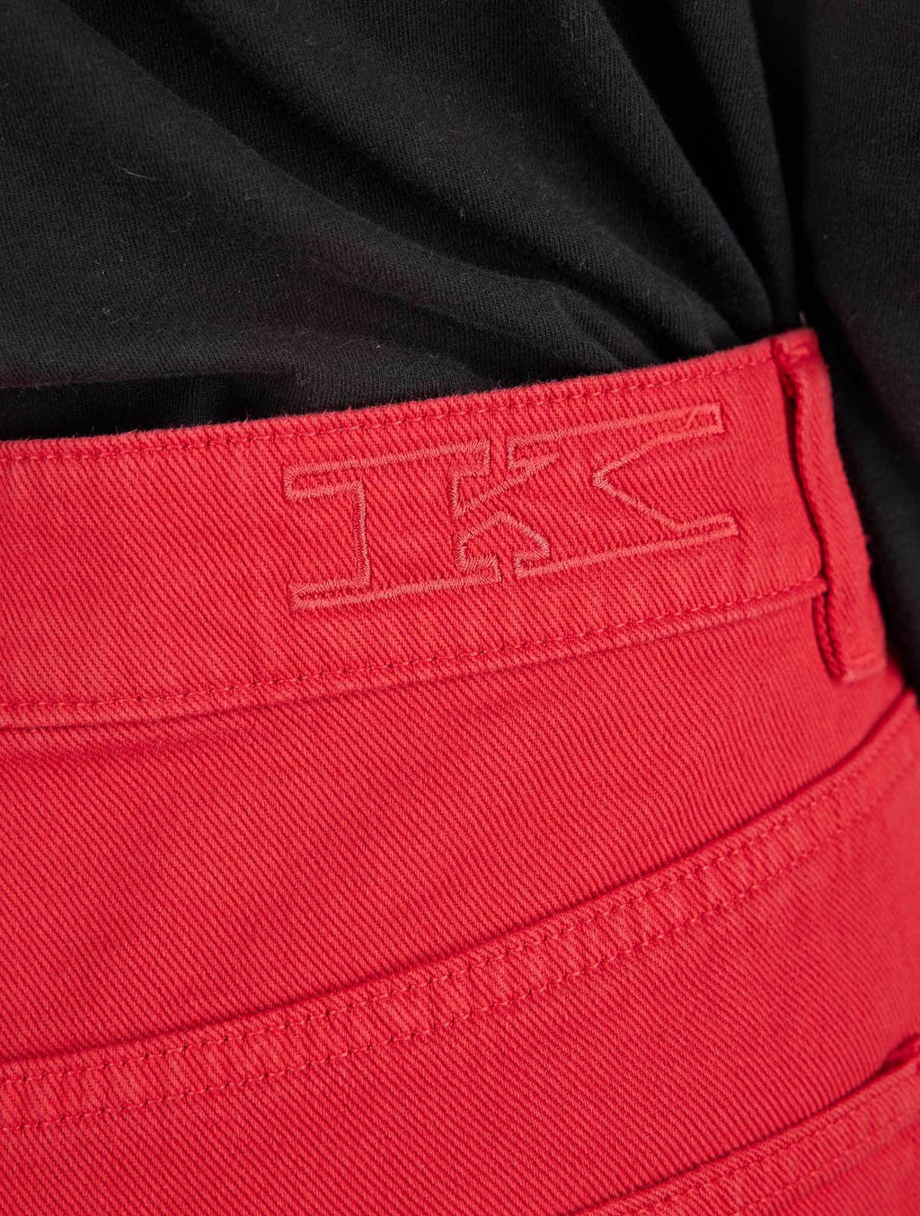 Kiton Icon Red Cotton Ea Jeans 5