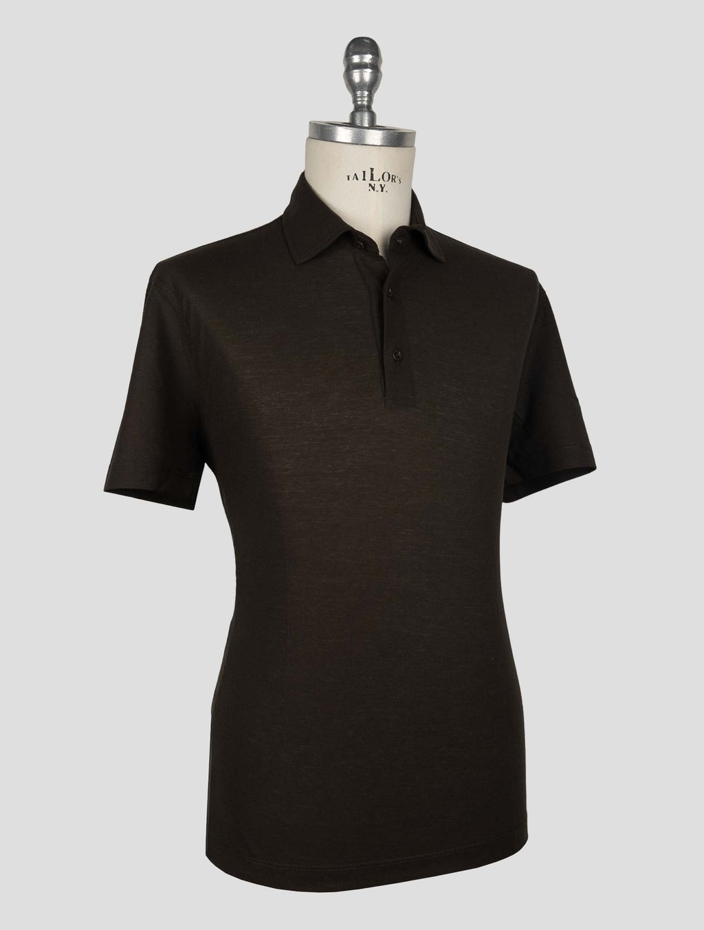 Kired Dark Brown Cotton Polo 2