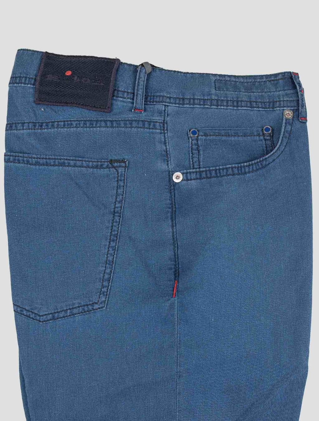 Kiton Light Blue Cotton Ea Jeans 3