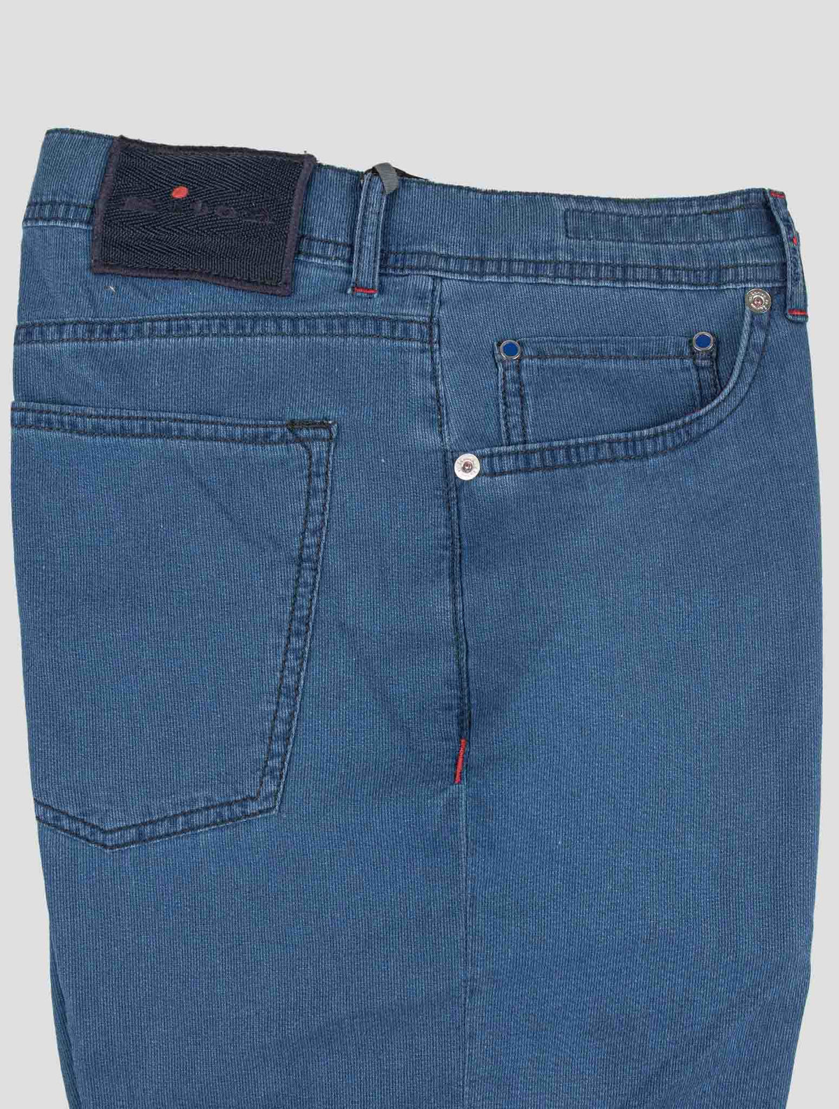 Kiton Light Blue Cotton Ea Jeans 3