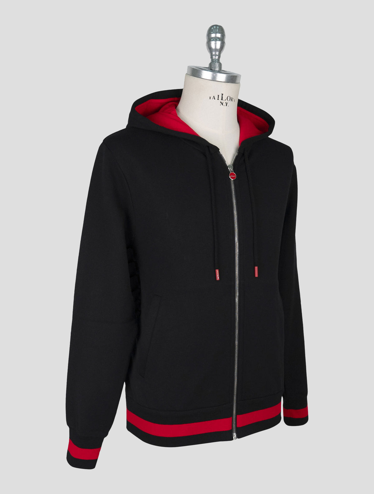Kiton Black Cotton Ea Tracksuit 2