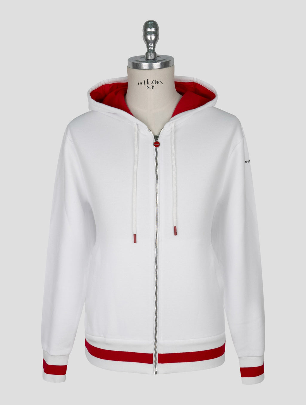 Kiton White Cotton Ea Tracksuit 1