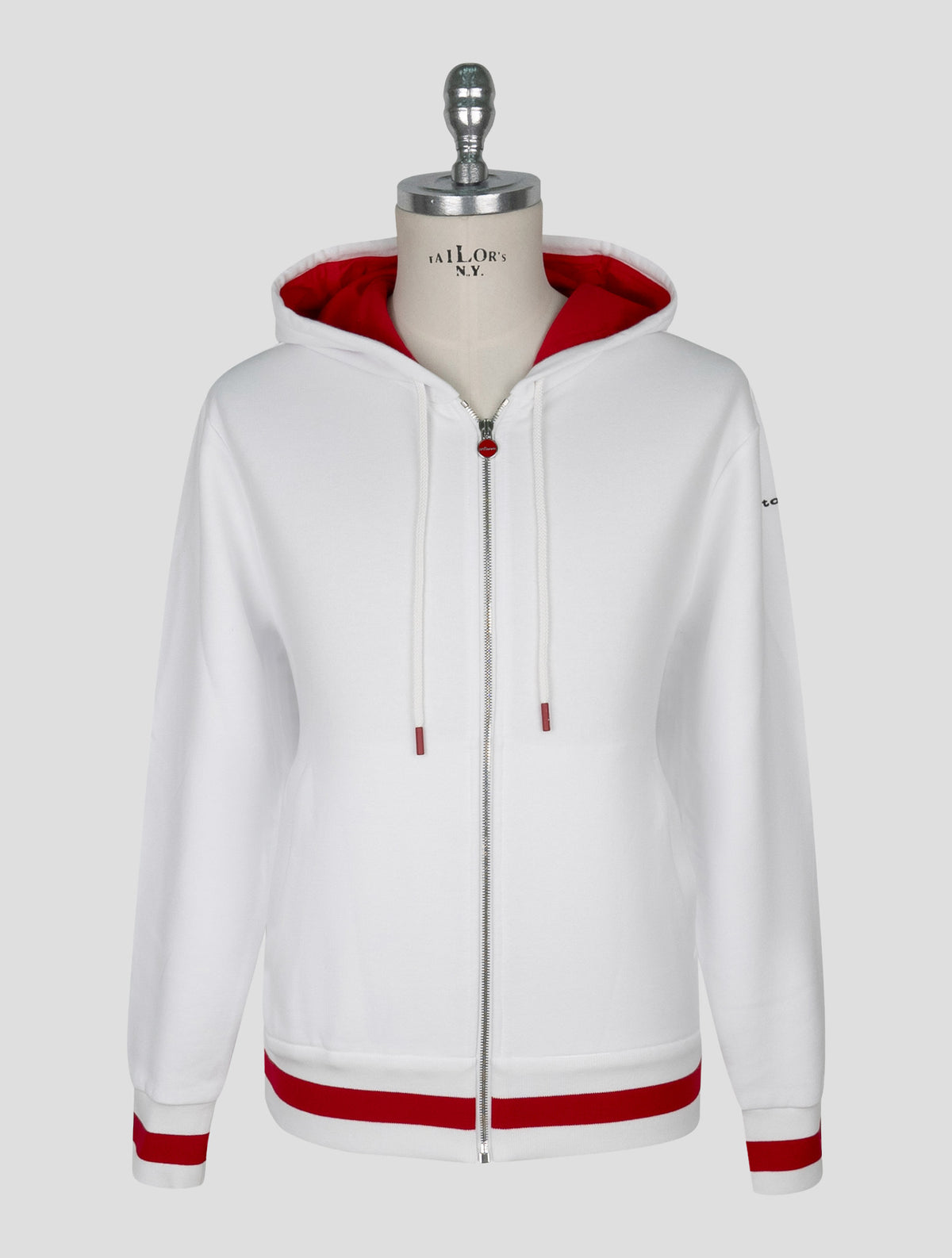 Kiton White Cotton Ea Tracksuit 1