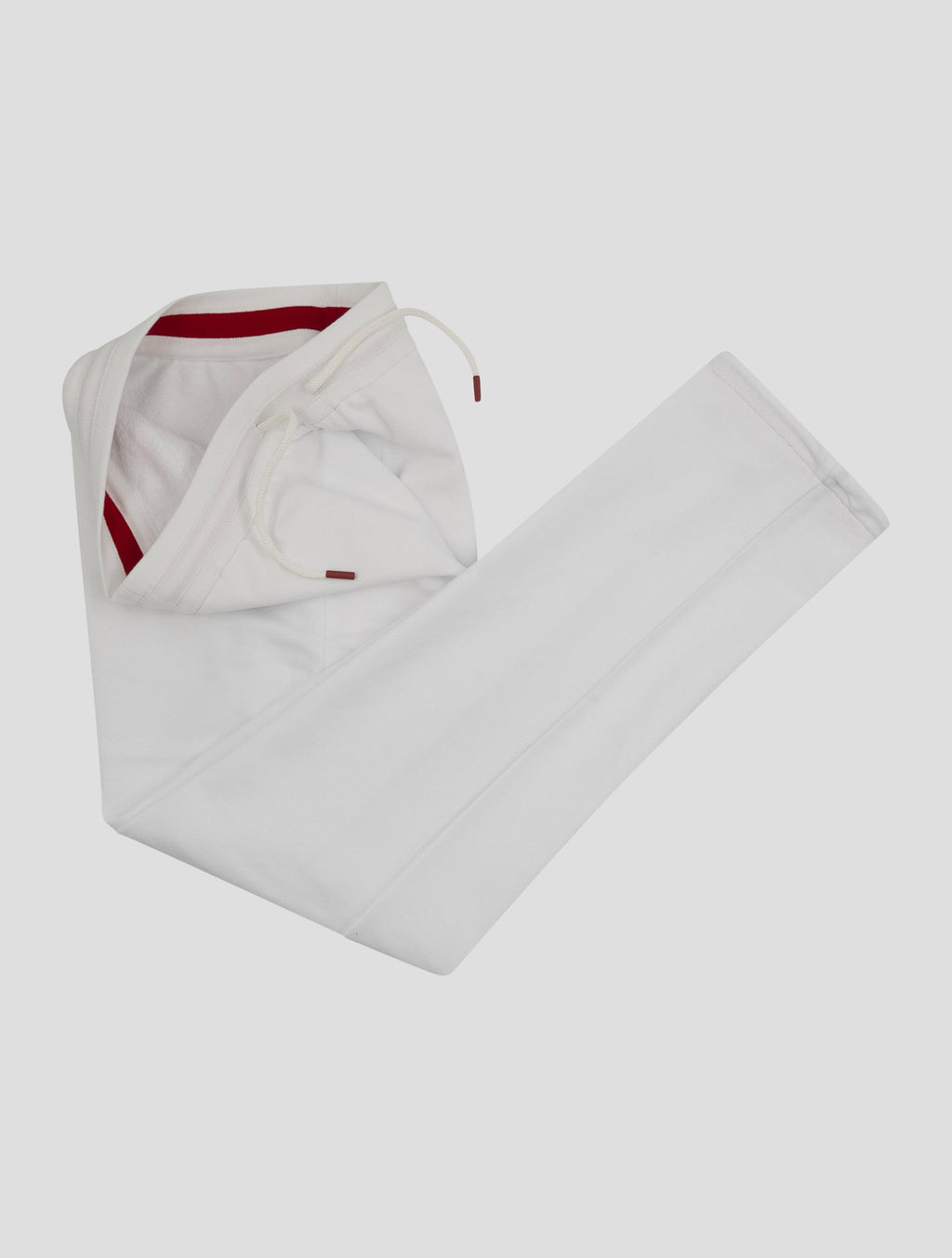 Kiton White Cotton Ea Tracksuit 6