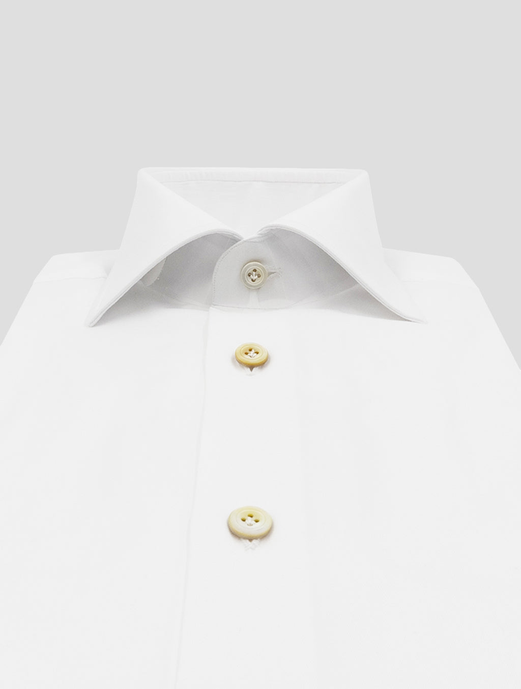 Kiton White Cotton Shirt 2