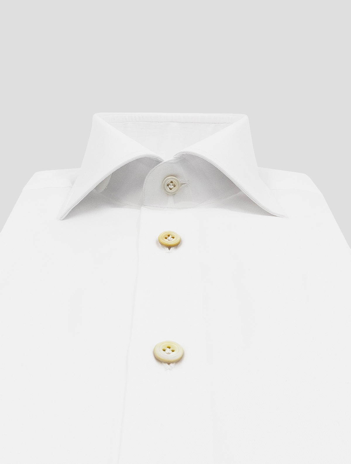 Kiton White Cotton Shirt 2