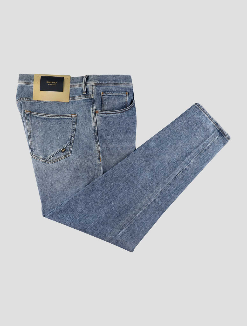 Incotex Blue Cotton Ea Jeans 1