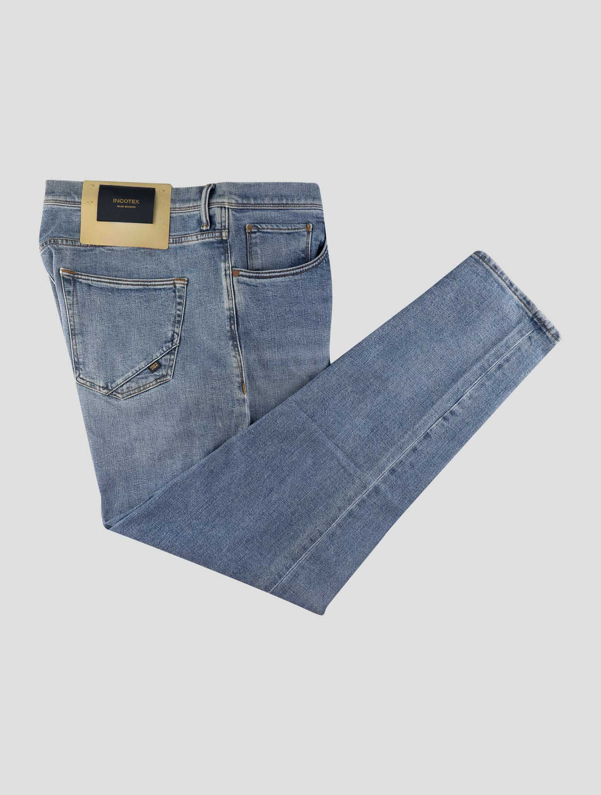 Incotex Blue Cotton Ea Jeans 1